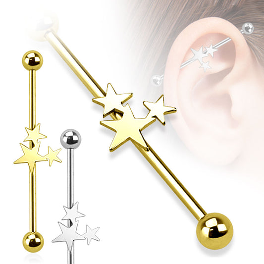 Premium Stars Industrial Barbell 14g