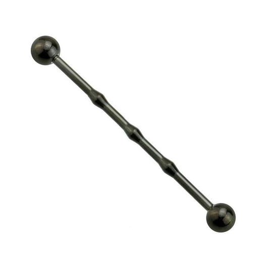 Premium Triple Small Ridge Industrial Barbell 14g