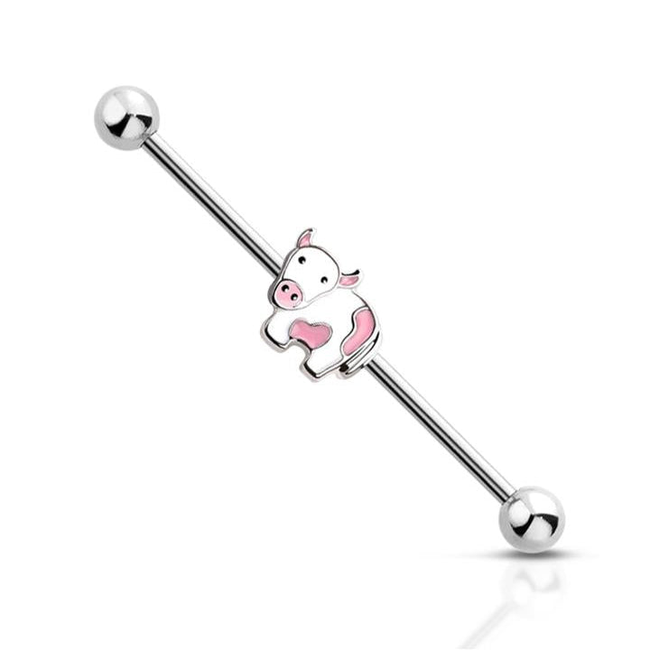 Cow Industrial Barbell 14g