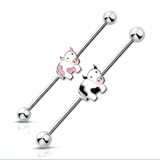 Cow Industrial Barbell 14g