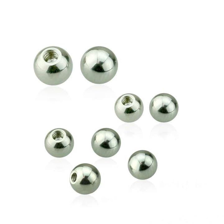 Surgical Steel Externally Threaded Bead 20g - 14g