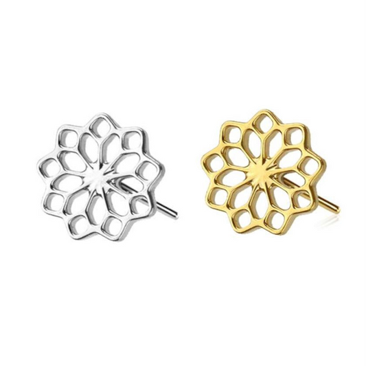 Premium G23 Titanium Rosette Threadless Top