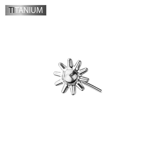 Premium G23 Titanium Radiant Sun Threadless Top