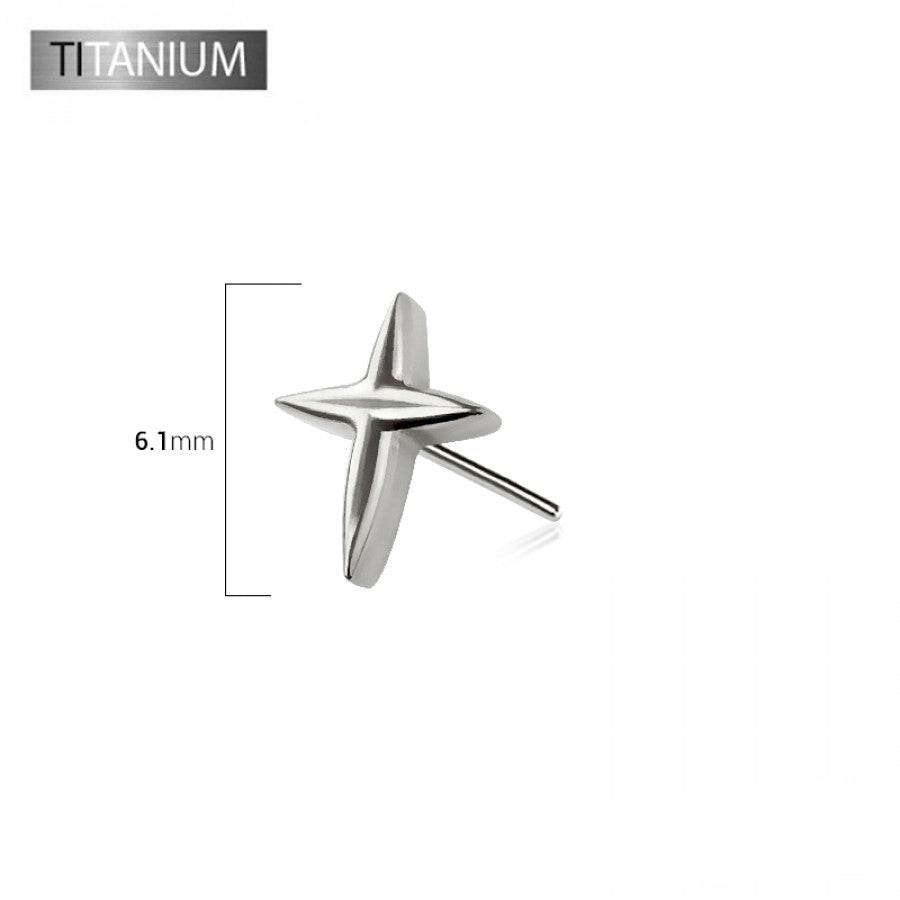 Premium G23 Titanium North Star Threadless Top