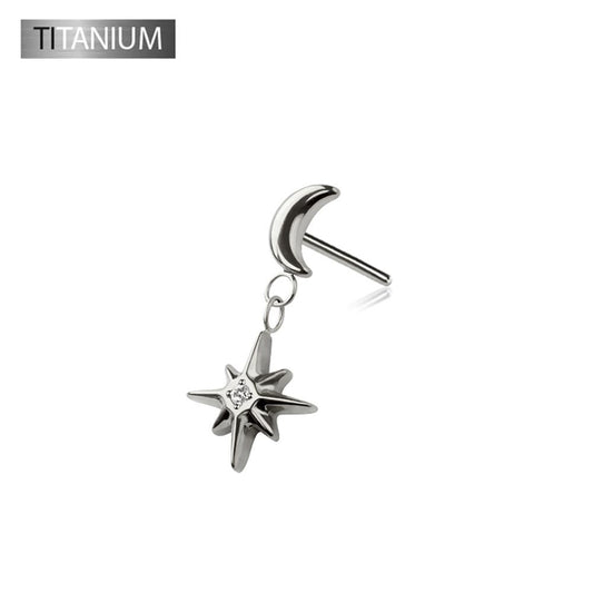 Premium G23 Titanium Moonlit Starfall Threadless Top