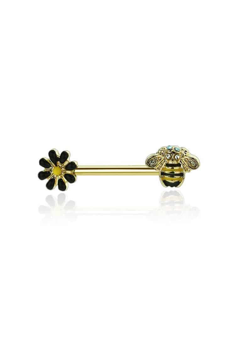 Bee and Flower Nipple