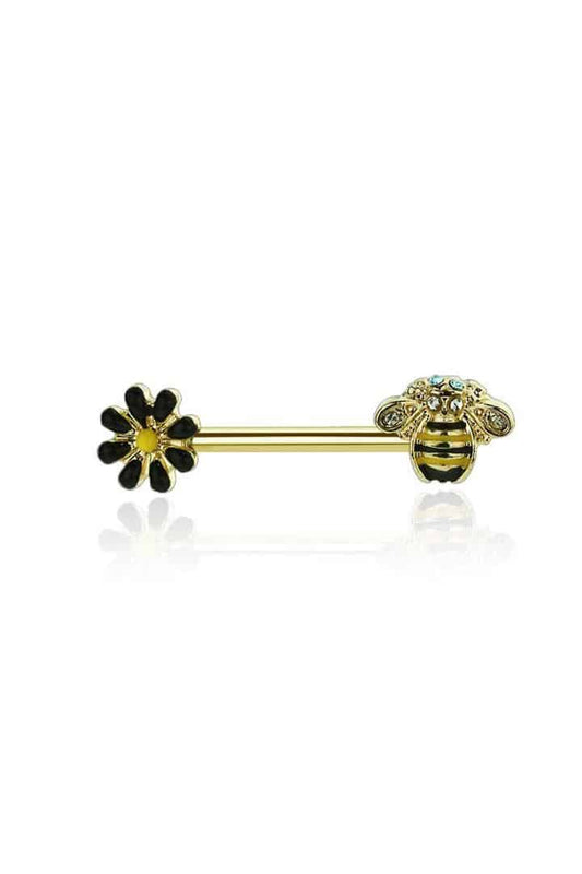 Bee and Flower Nipple