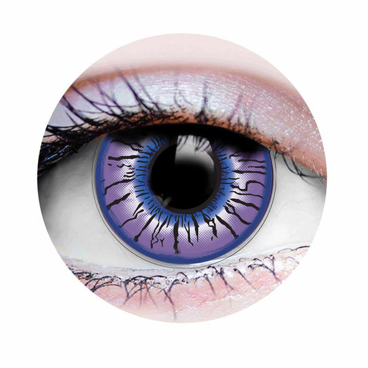 Beetlejuice - Purple Colored - Primal Contact Lenses