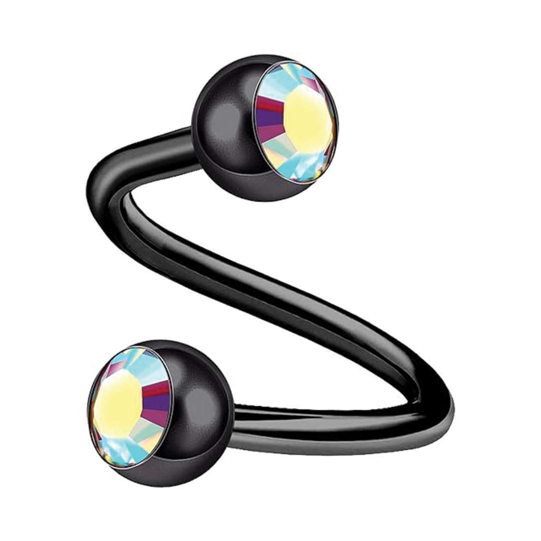 Black Twister with Crystal