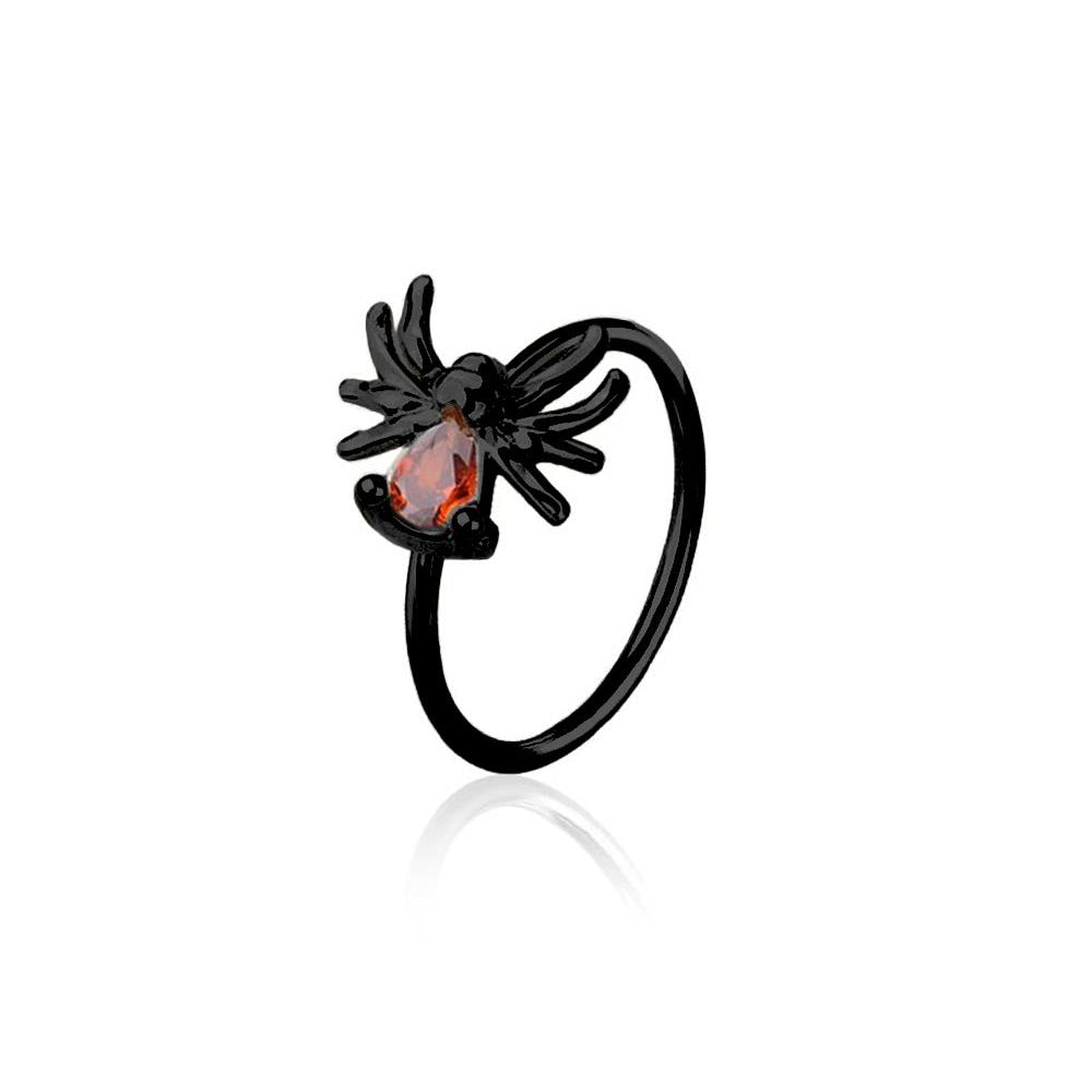 Crystal Spider Bendable Ring 20g