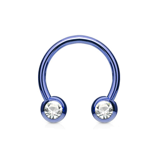 Forward Jewel Circular Barbell 16g
