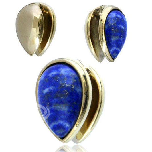Brass & Lapis 16mm $119