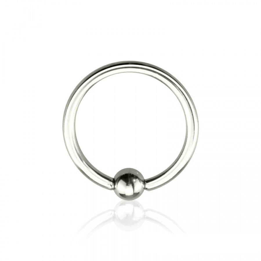 Surgical Steel Captive Bead Ring 20g - 00g