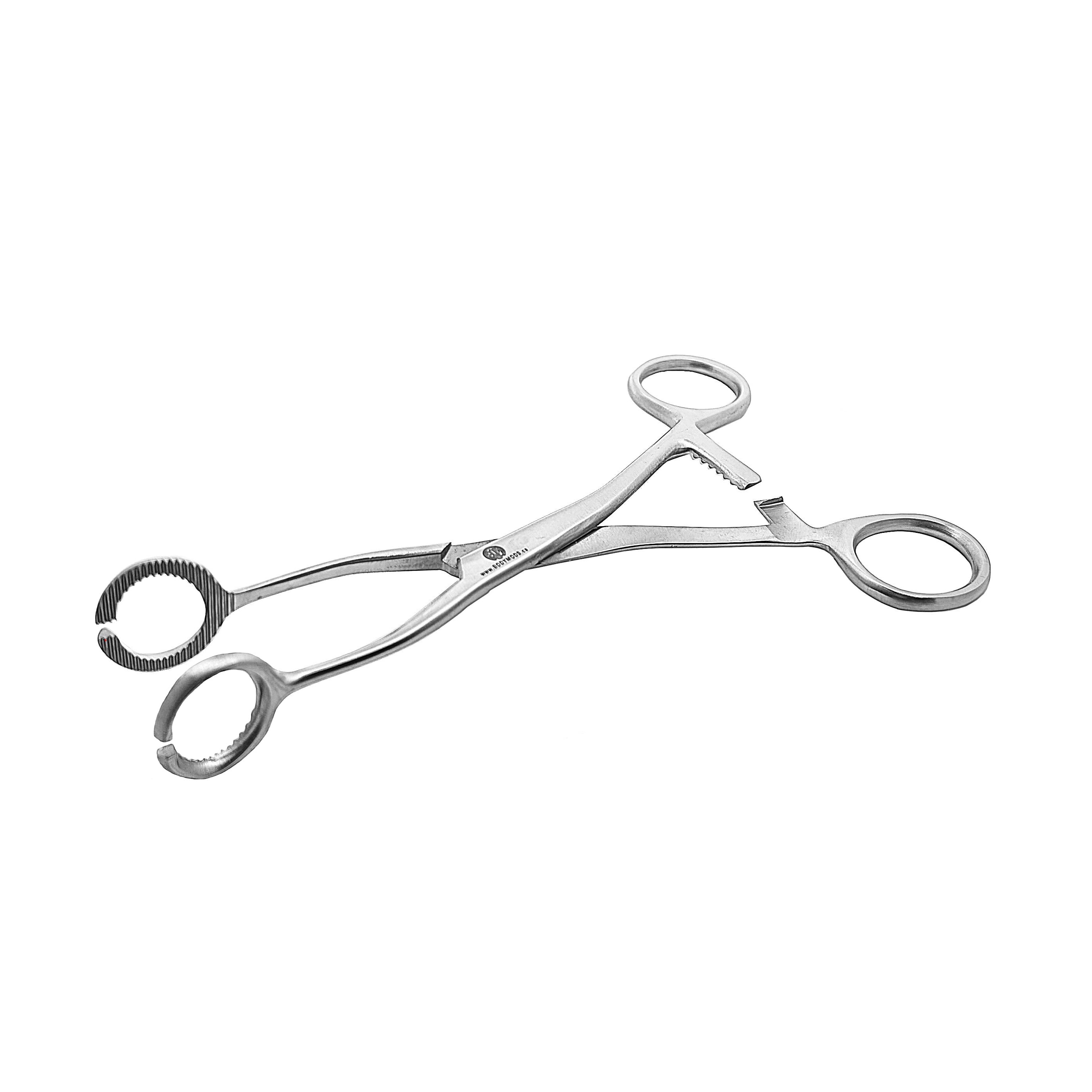 Collins Tongue Slotted Forceps - Shop Tools – BodyMods