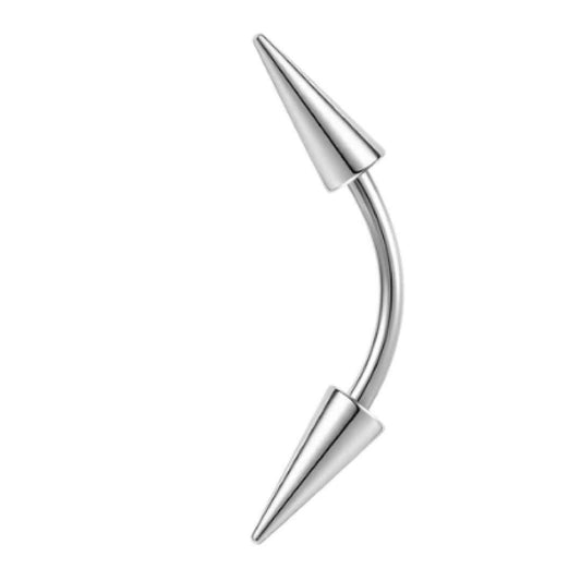 Cone-Spike-Curved-Barbell