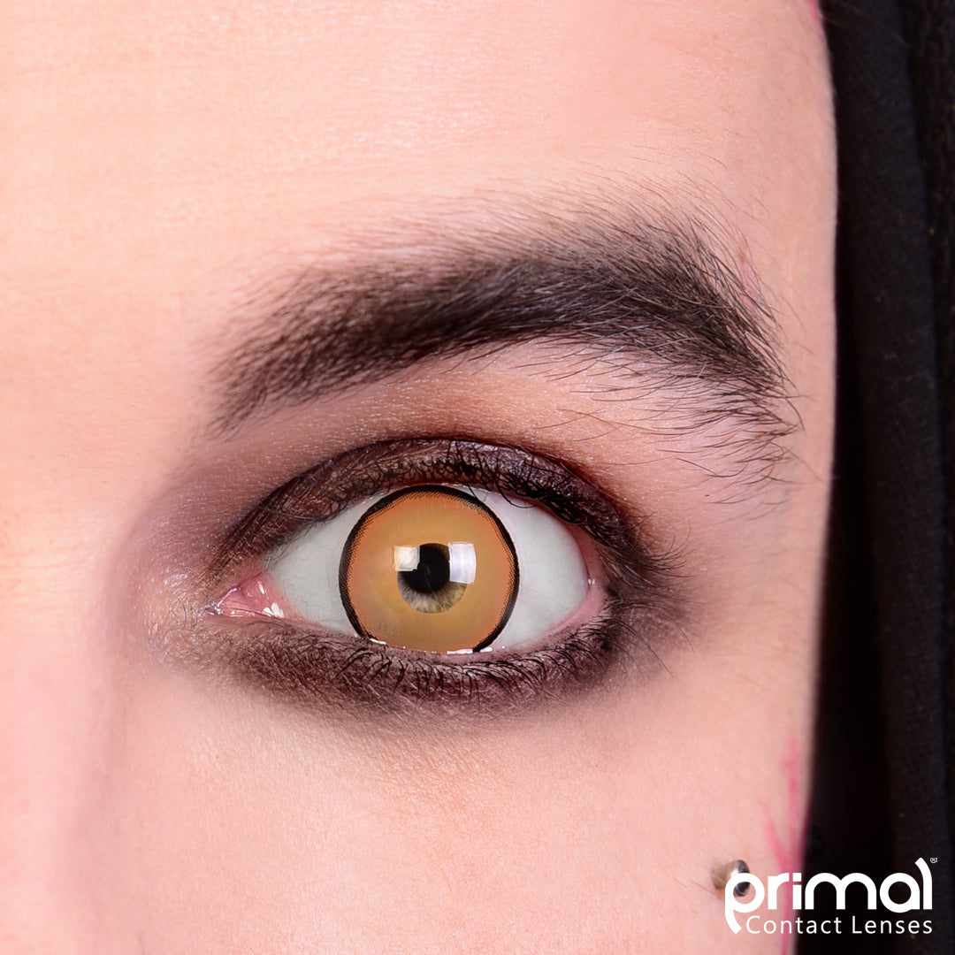 Villain - Yellow Colored  - Primal Contacts