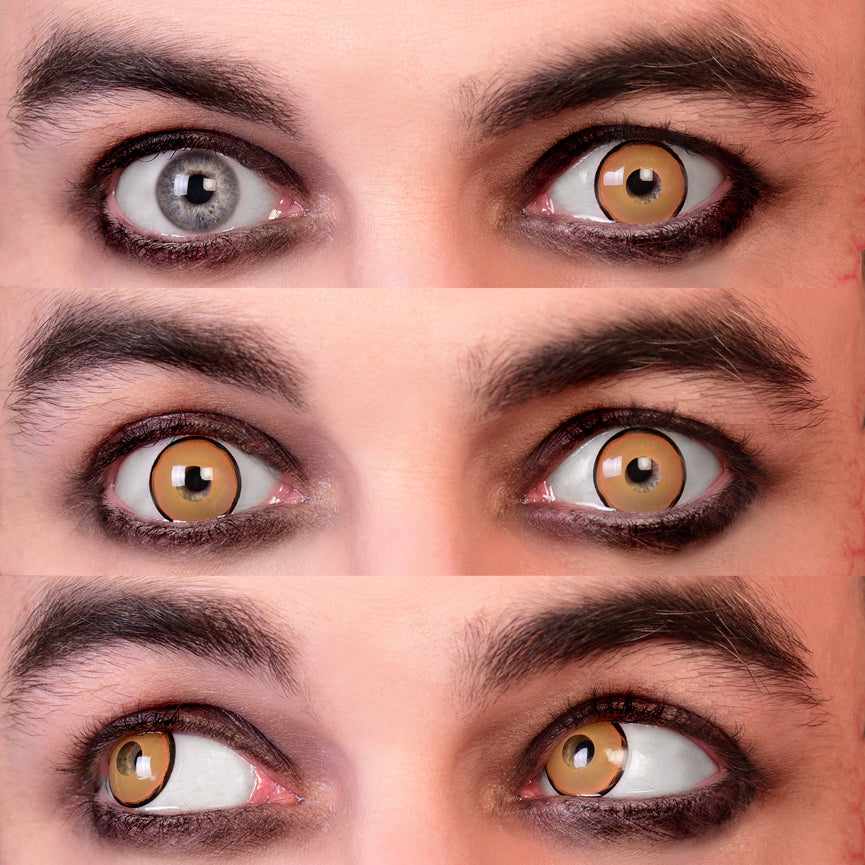 Villain - Yellow Colored  - Primal Contacts