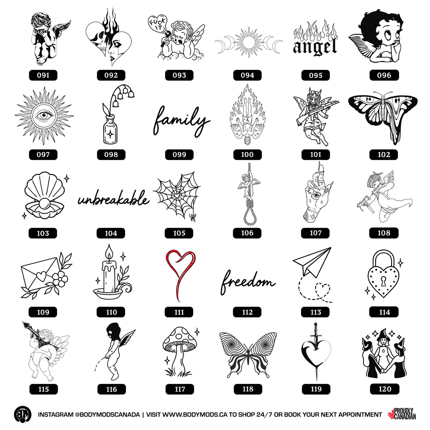 $60 Flash Tattoo