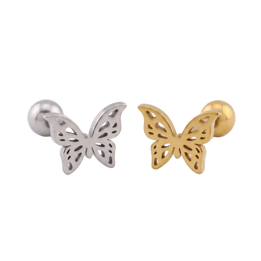 Premium Butterfly Tongue Barbell 14g