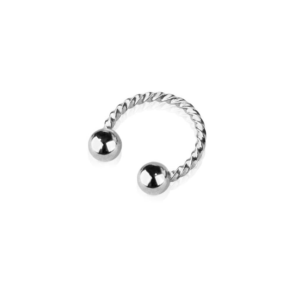 Premium Braided Circular Barbell 16g - 14g