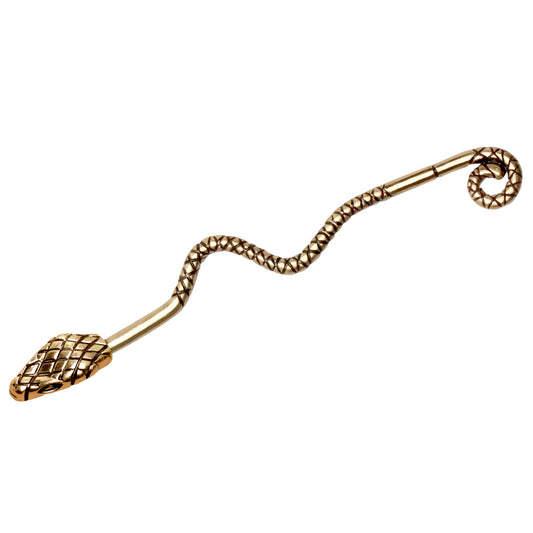 Golden Serpent Industrial Barbell 14g