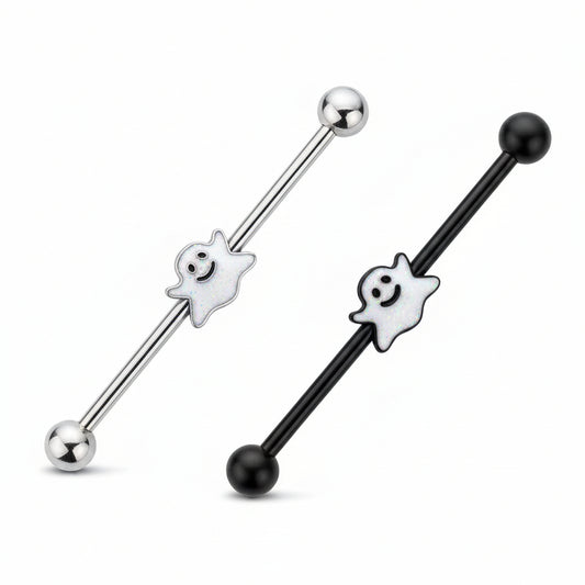 Ghost Fancy Industrial Barbell 14g
