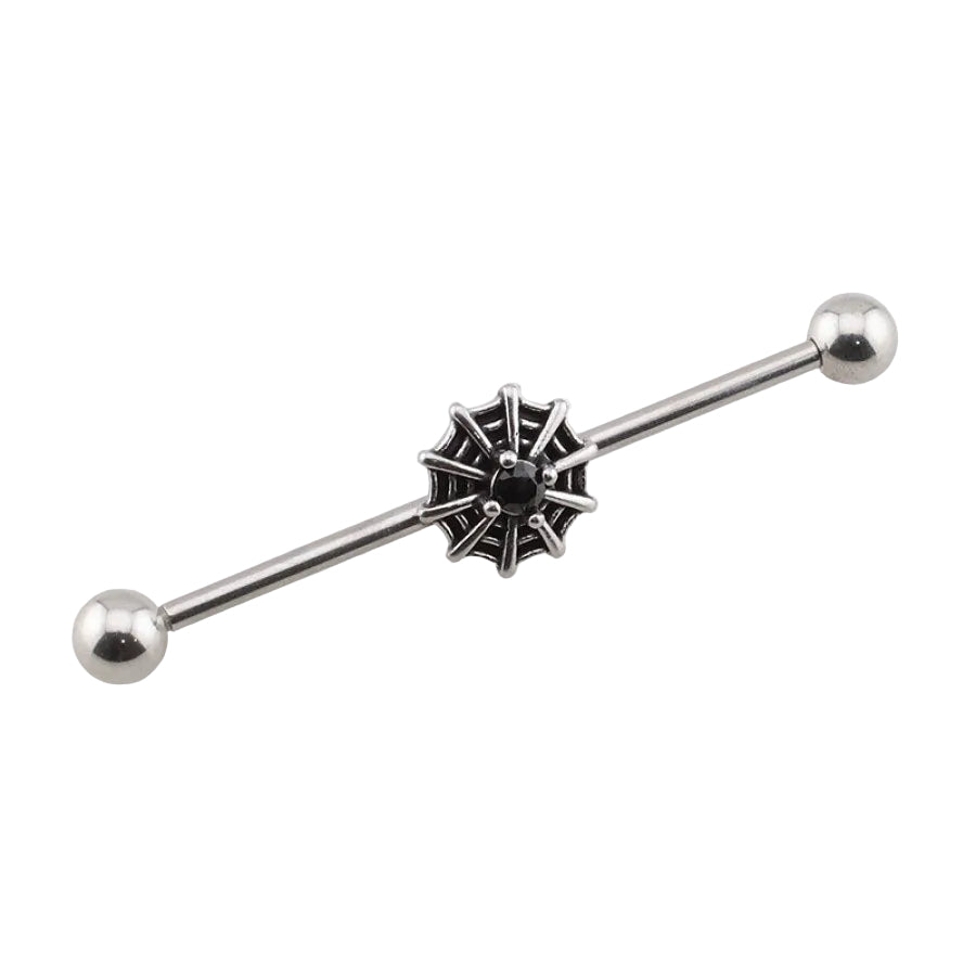 Arachnid Glam Industrial Barbell 14g