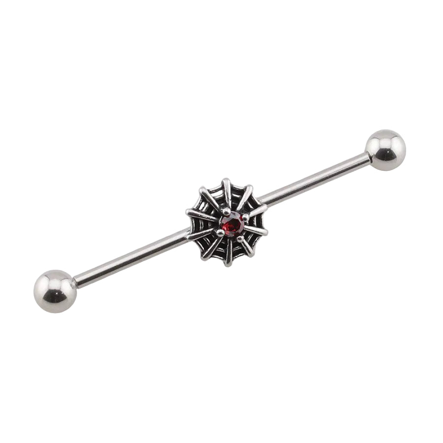 Arachnid Glam Industrial Barbell 14g