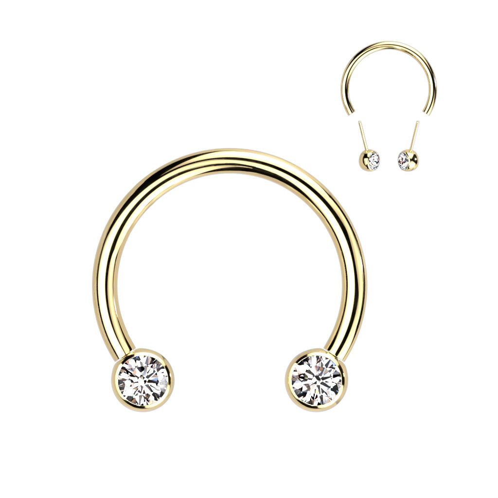 Premium G23 Titanium Luxe Circular Barbell