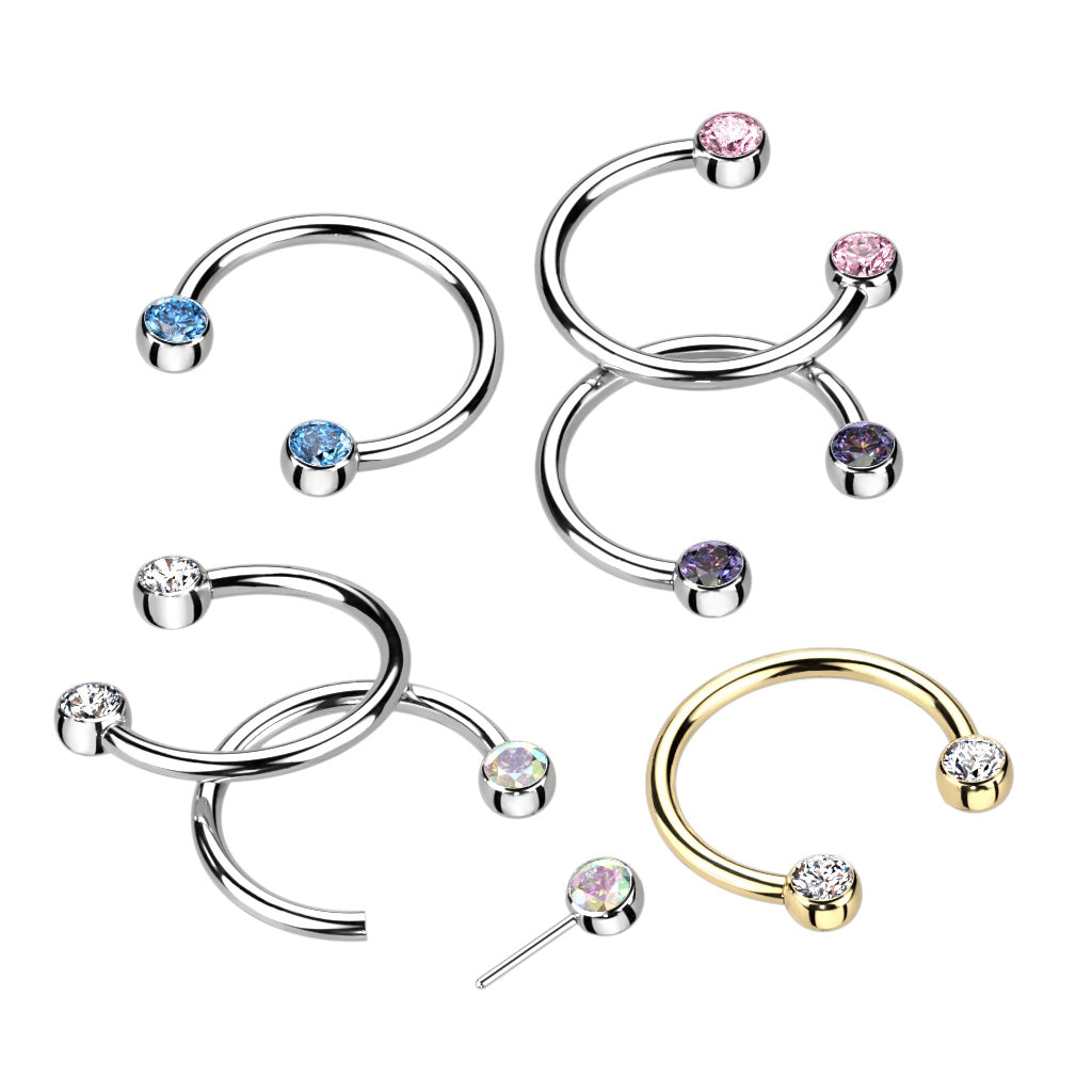 Premium G23 Titanium Luxe Circular Barbell