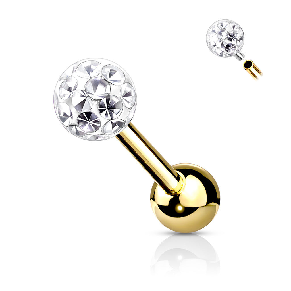 Premium Internally Threaded Ferido Ball Back 16g