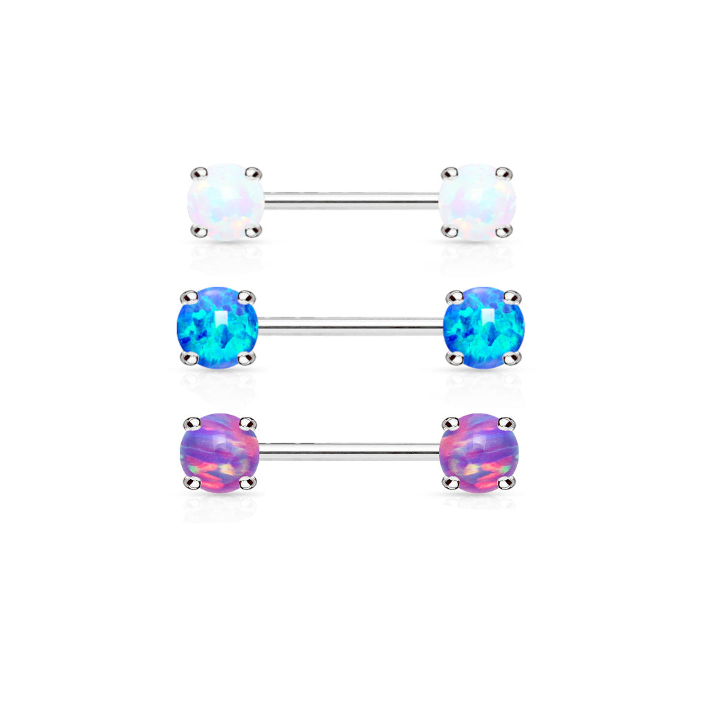 Opal Nipple Barbell 14g