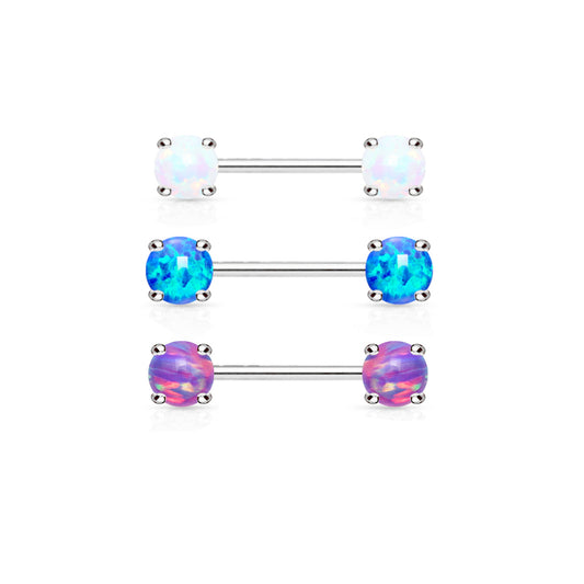 Opal Nipple Barbell 14g