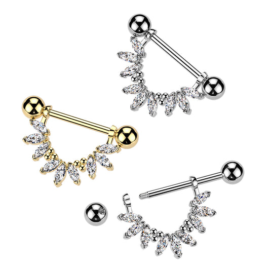 Radiant Bloom Nipple Shield 14g