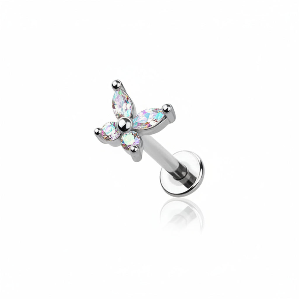 Claw-Set Butterfly Flat Back 16g