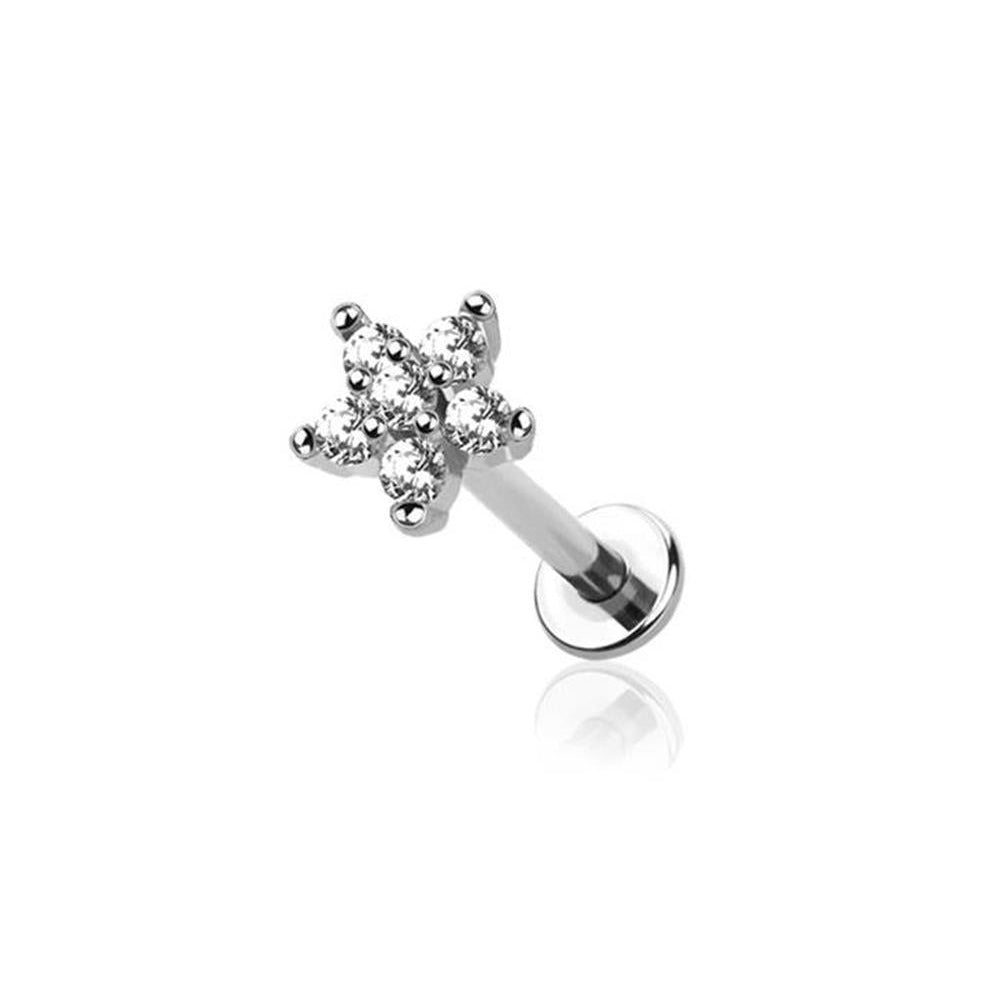 Claw-Set Flower Flat Back 16g