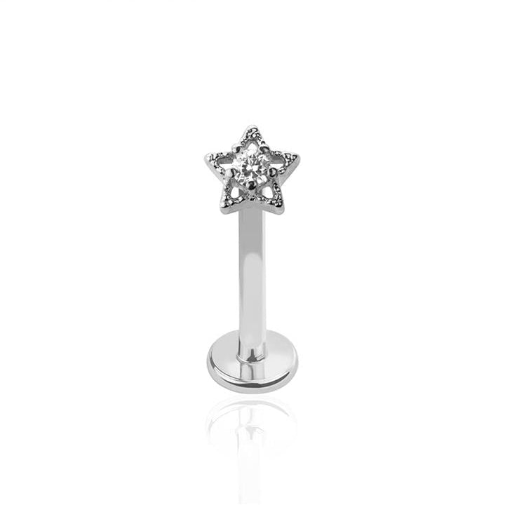 Bejeweled Claw-Set Crystal Star Flat Back 16g