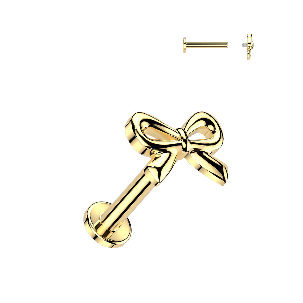 Classic Bow Flat Back 16g