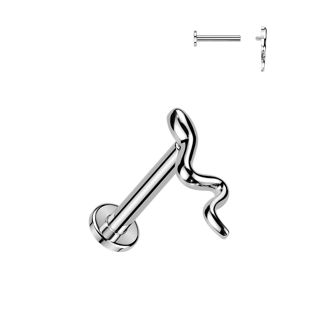 Serpent Line Flat Back 16g