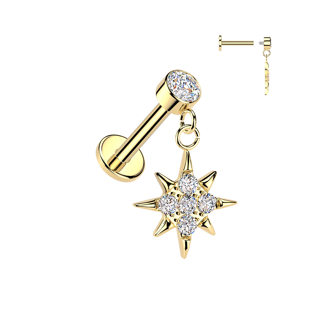 Premium Nova Dangle Flat Back 16g