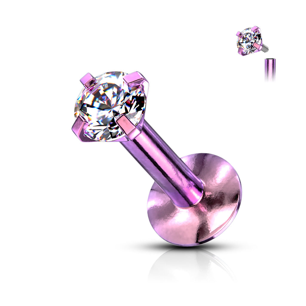Premium PVD Claw-Set Round Crystal Flat Back 16g