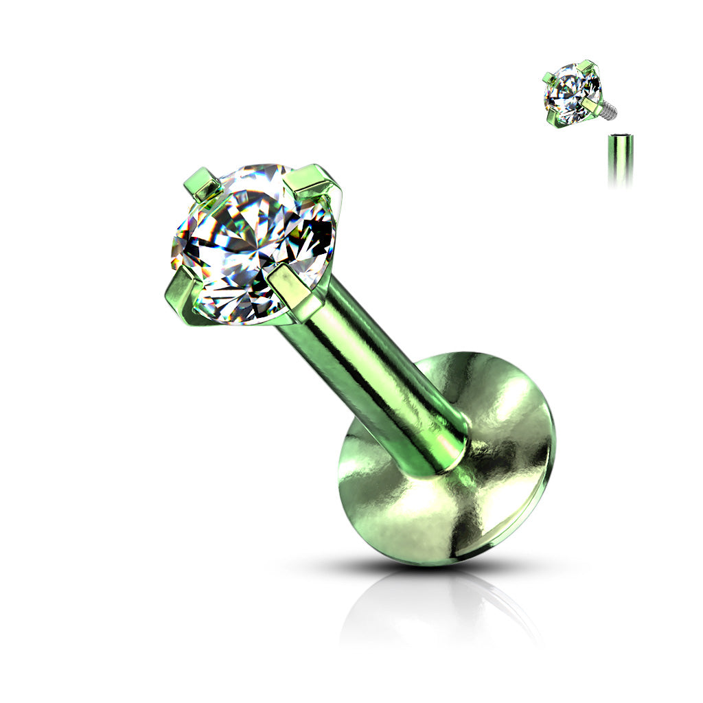Premium PVD Claw-Set Round Crystal Flat Back 16g
