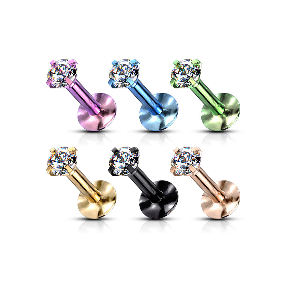 Premium PVD Claw-Set Round Crystal Flat Back 16g