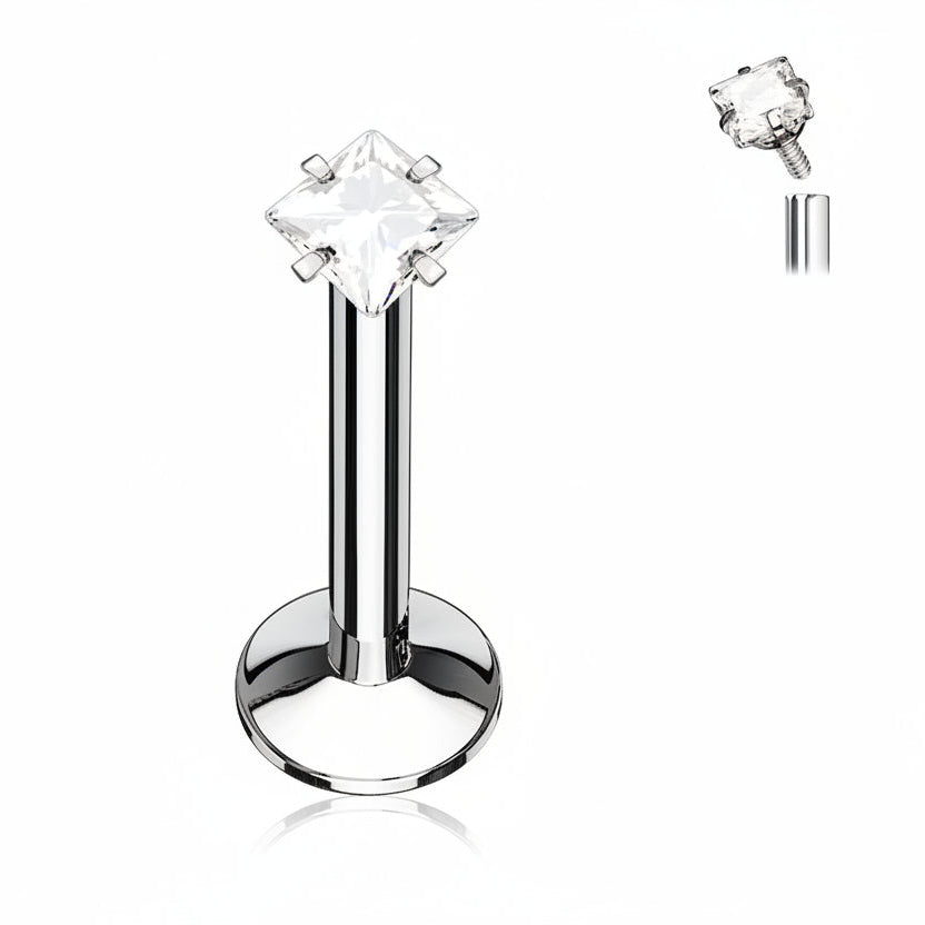 Premium Diamond-Cut Crystal Flat Back 16g
