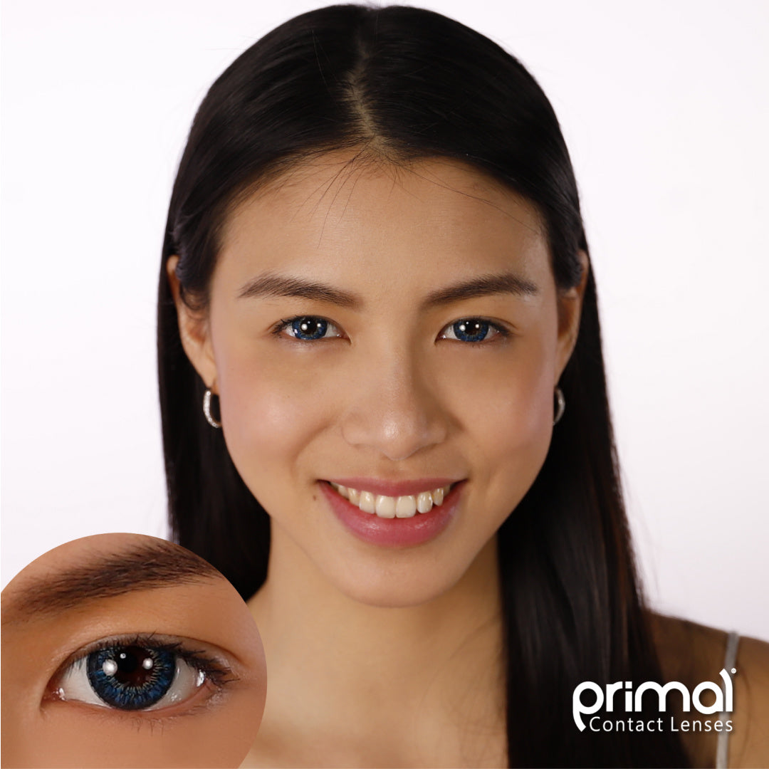 Moonrise Ocean - Blue Colored - Primal Contact Lenses