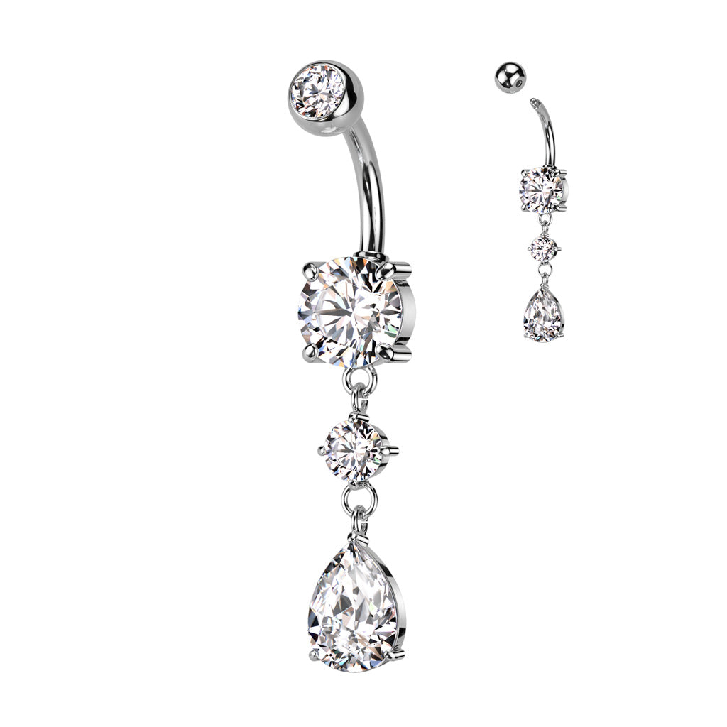 PREMIUM Teardrop Crystal Dangle 14g