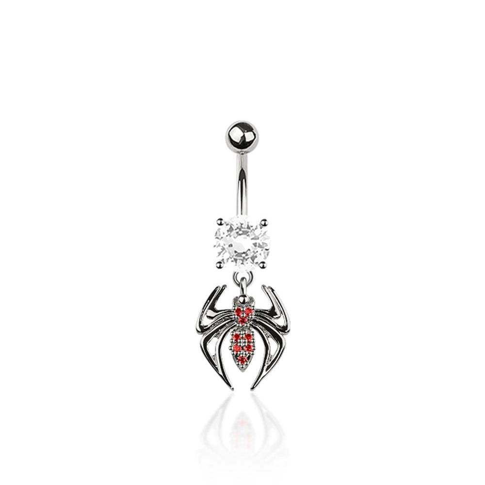 Midnight Web Navel Dangle 14g