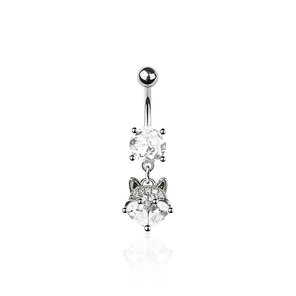 Mystic Fox Navel Dangle 14g