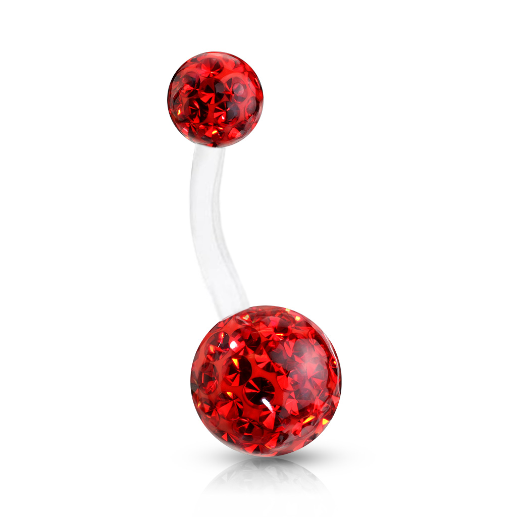 Surgical Steel Ferido Navel Barbell 14g