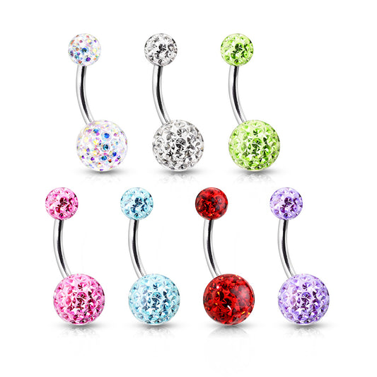 Surgical Steel Ferido Navel Barbell 14g